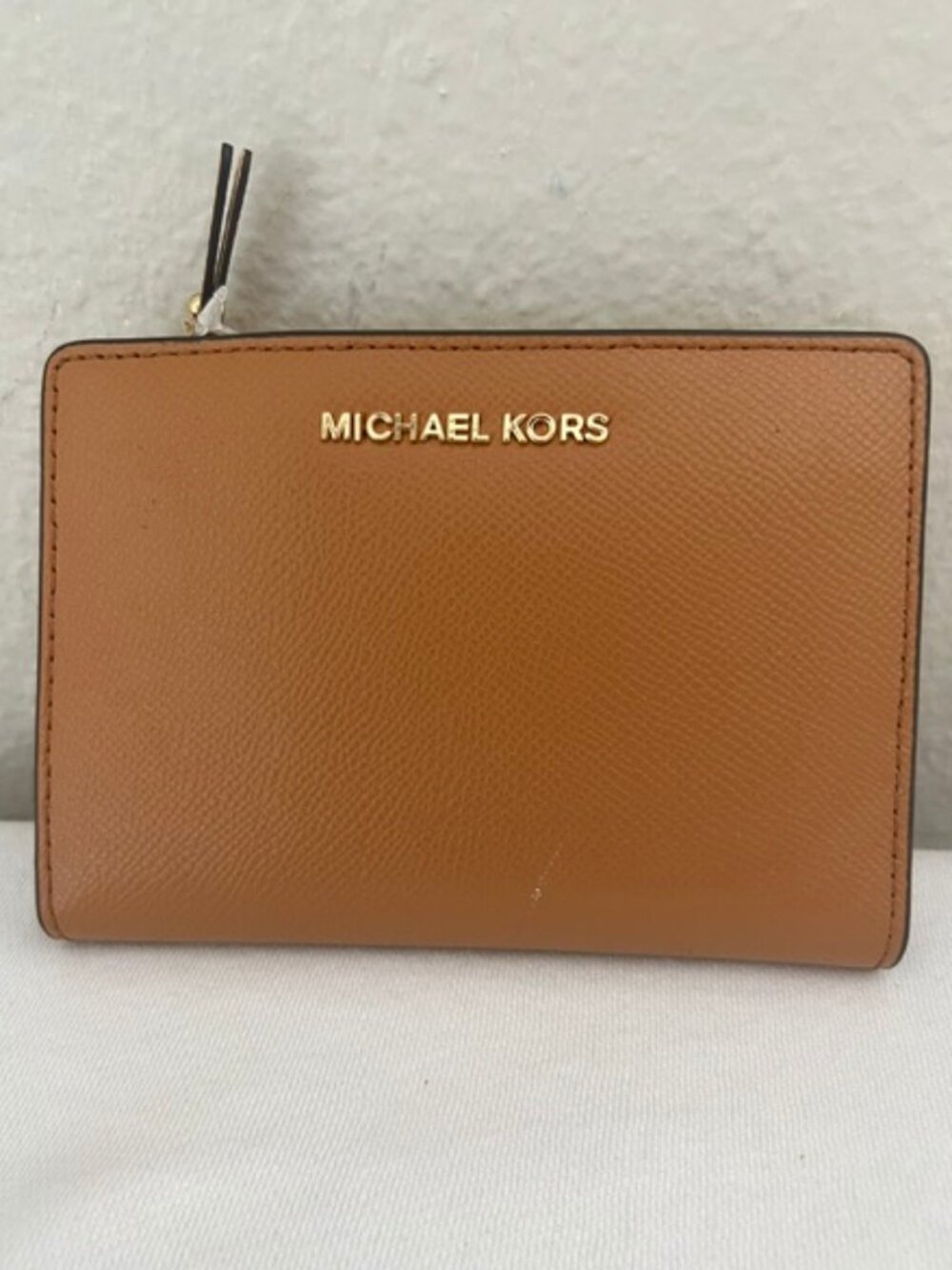 MICHAEL KORS Crossgrain Leather Card Case (Butternut Multi) 32T8GF6D6T